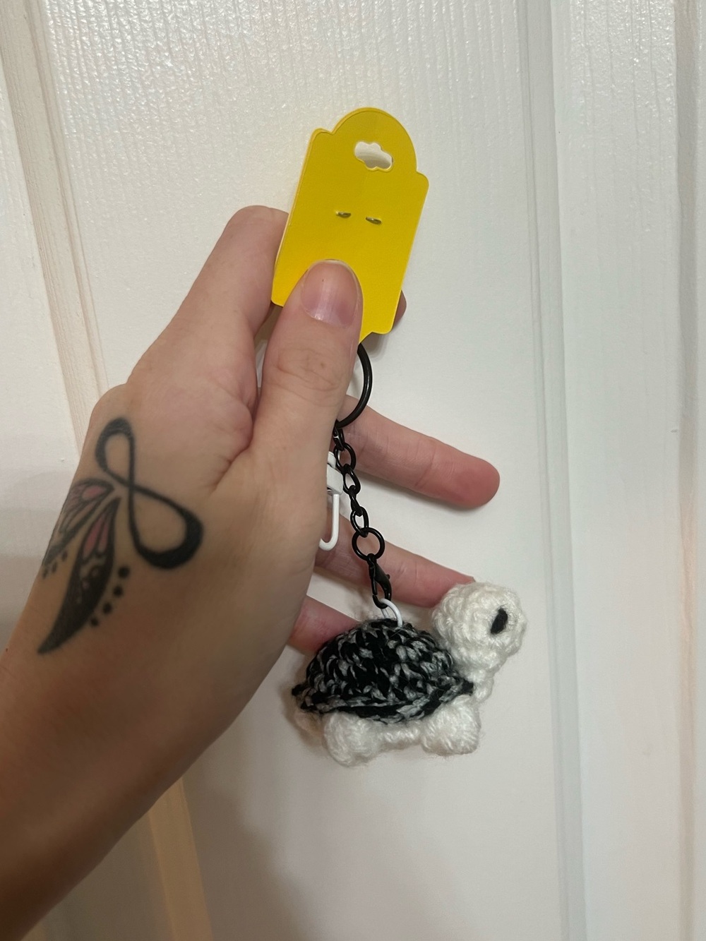 Crocheted Turtle Keychain 🐢